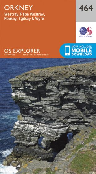 OS Explorer - 464 - Orkney - Westray, Papa Westray