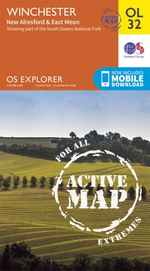 OS Explorer Active - 32 - Winchester