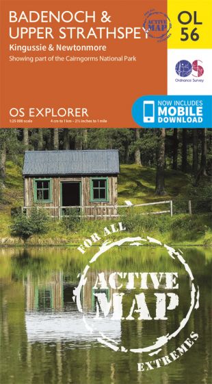 OS Explorer Active - 56 - Badenoch & Strathspey