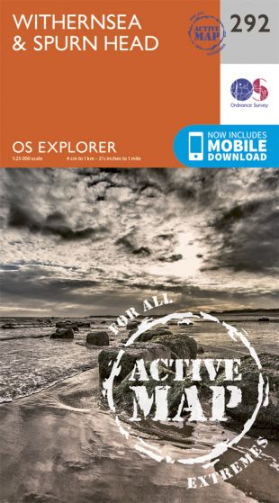 OS Explorer Active - 292 - Withernsea & Spurn Head