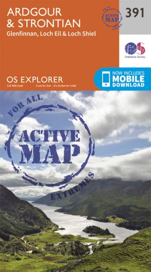 OS Explorer Active - 391 - Ardgour & Strontian