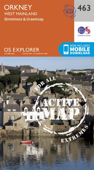 OS Explorer Active - 463 - Orkney - West Mainland