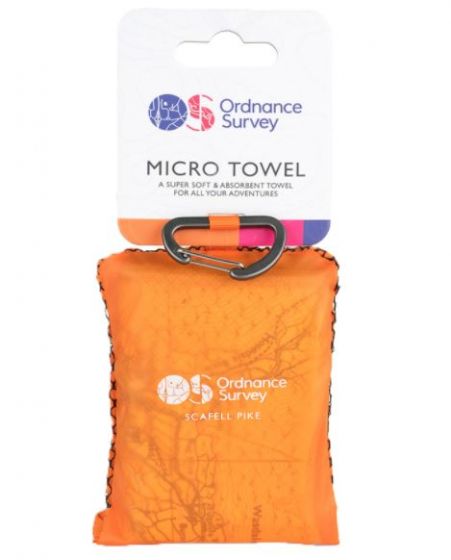 Ordnance Survey - Micro Towel - Scaffel Pike