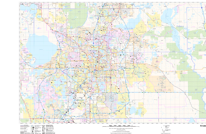 USA Streets Map