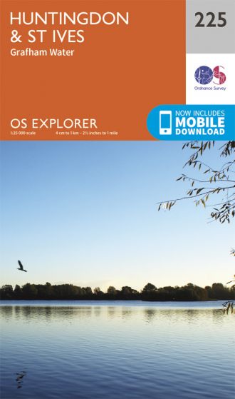 OS Explorer - 225 - Huntingdon & St Ives