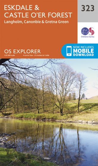 OS Explorer - 323 - Eskdale & Castle O'er Forest