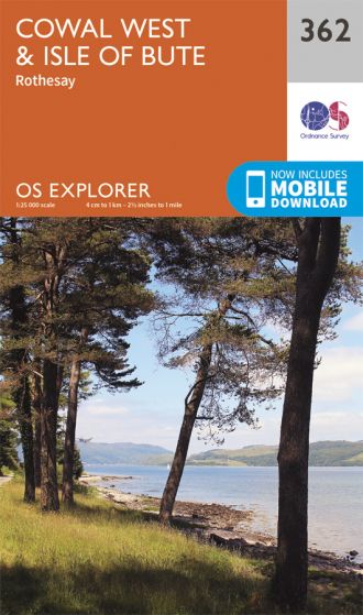 OS Explorer - 362 - Cowal West & Isle of Bute