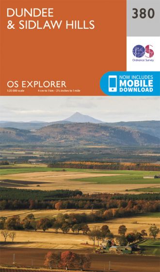 OS Explorer - 380 - Dundee & Sidlaw Hills