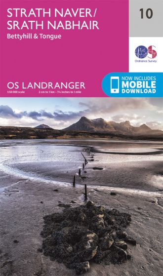 OS Landranger - 10 - Strathnaver, Bettyhill & Tongue