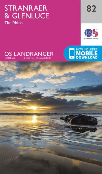 OS Landranger - 82 - Stranraer & Glenluce