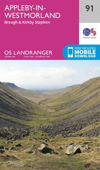 OS Landranger - 91 - Appleby-in-Westmorland