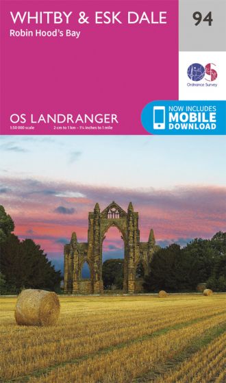 OS Landranger - 94 - Whitby, Esk Dale & Robin Hood's Bay