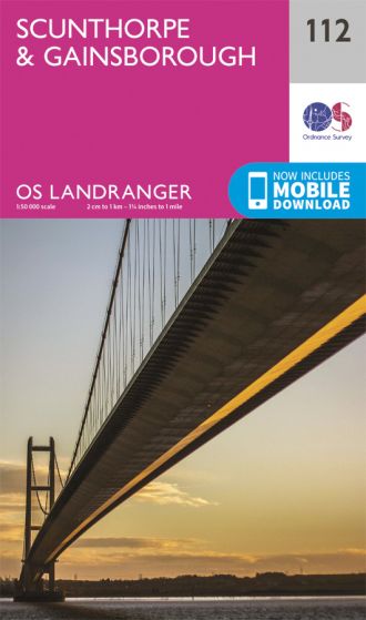 OS Landranger - 112 - Scunthorpe & Gainsborough