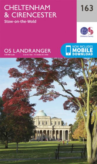 OS Landranger - 163 - Cheltenham & Cirencester