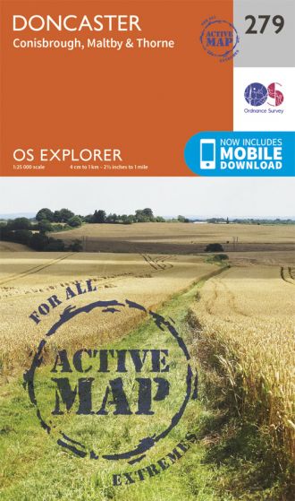 OS Explorer Active - 279 - Doncaster