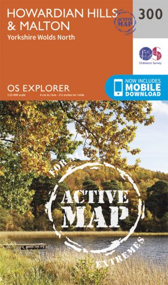 OS Explorer Active - 300 - Howardian Hills & Malton