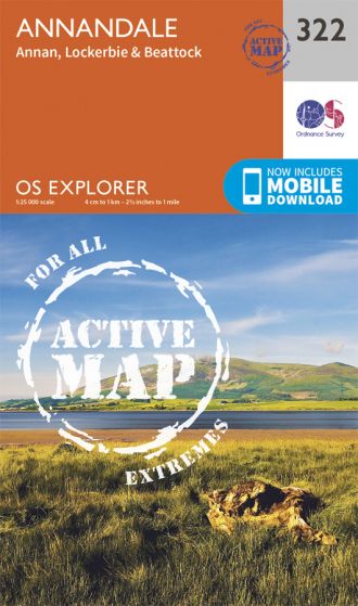 OS Explorer Active - 322 - Annandale