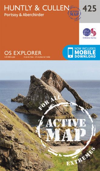 OS Explorer Active - 425 - Huntly & Cullen