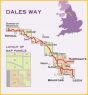 Harvey National Trail Map - Dales Way