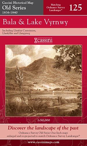Cassini Old Series - Bala & Lake Vyrnwy (1836-1840)