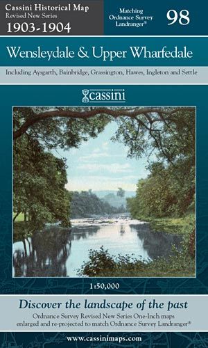 Cassini Revised New - Wensleydale & Upper Wharfedale (1903-1904)